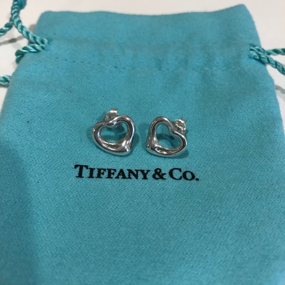 Open Heart Tiffany & Co. Earrings